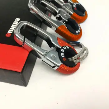 Nešiojamų Keychain Raktų Žiedas Kablys Lauko Sporto Prekių Keychain Sagtis Pėsčiųjų Plieno Metaliniai Karabinai, Nerūdijančiojo Laipiojimo J9W8