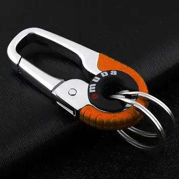 Nešiojamų Keychain Raktų Žiedas Kablys Lauko Sporto Prekių Keychain Sagtis Pėsčiųjų Plieno Metaliniai Karabinai, Nerūdijančiojo Laipiojimo J9W8