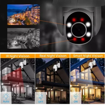 1080P Smart Home WI-fi IP Kamera, Wireless PTZ Speed Dome Auto Stebėjimo 4.0 X Skaitmeninis Priartinimas Apsaugos Stebėjimo Judesio Aptikimo
