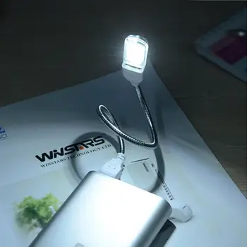 Mobiliųjų DC5V Maitinimas USB LED Lempa 3 8 Led šviesos Diodų LED Lemputė Keychain Lempos Apšvietimo Kompiuteryje Mažų Naktį Šviesos Įtaisą