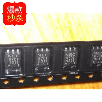 10VNT naujų SMD optocoupler Optocouplers PS8701-E3 8701 SOP5 paketas