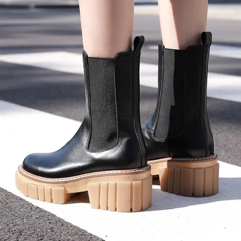 Naujo prekės ženklo batai 2020 m. rudens žiemos moterų batai, suknelė, batai aikštėje kulno platforma juoda pilka batai moteris atsitiktinis jojimo batai