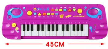 Vaikų Multi-funkcija Muzikos Elektroninių Organų Mažai Vyrų Mergina Kūdikių Fortepijonas Ankstyvojo Švietimo Žaislai 2-3-4 Metų