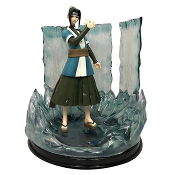 Naruto Shippuden GK Haku Anime Veiksmų Skaičius, 23cm Modelis Demoniškas Atspindinti Ledo Kristalai Mūšis Statula Kolekcines Žaislas Figma