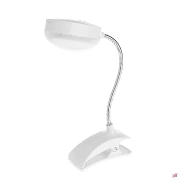 Lanksti Clip-on Stalo Lempa LED Gnybtas Skaityti Tyrimas Lova Nešiojamojo kompiuterio Stalas Ryškios Šviesos