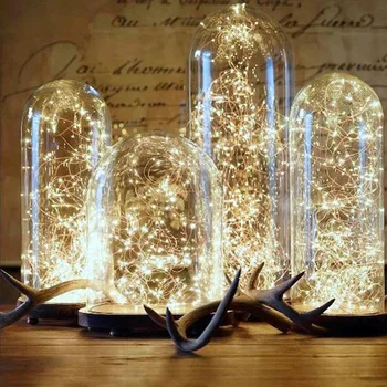 Kalėdų Dekoracijos Namų 5m 10m, 20m USB LED String Žiburiai Kalėdų Eglutė Pasakų Šviesos Girlianda Šalis Naujųjų Metų 2021 Deco Noel