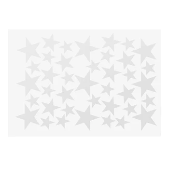 39pcs Žvaigždės Modelis Siena Lipdukas Sienos Meno Lipdukai Namų Puošybai Vinilinis Sienų Lipdukas, Miegamojo, Gyvenančių vaikų Darželio Patalpos 1pc Nuimamas