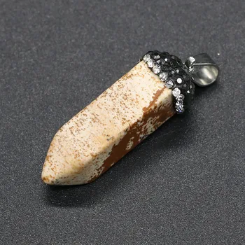 Natūralaus Akmens Pakabukas Opalas akmuo Mažas Karolius, Moterų Papuošalai Priėmimo 