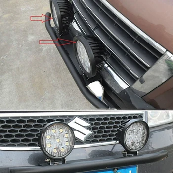 Aliuminio lydinys automobilio buferio licenciją plokštelės laikiklis rūko šviesos instaliacija laikiklis off-road transporto priemonė, universalios
