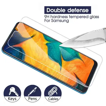 Aukštos Kokybės Visiškai Padengti Stiklas, Grūdintas Stiklas, Ekrano Apsauginės Plėvelės Dangtelis Skirtas Samsung Galaxy A40 50 60 70 80 90 M30 Apsaugos