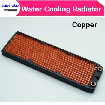120/240/360mm vario radiatorius kompiuterio aušinimo radiatorius fo ventiliatorių vandens aušinimo juoda