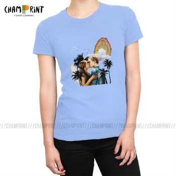 Moterų Romeo Ir Džuljeta Baz Luhrmann T-shirt, T Marškinėliai Madinga Trumpas Rankovės Grynos Medvilnės Viršūnes Tees Atsitiktinis Moterų Drabužių Grafinis
