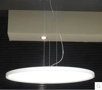 LED 110-220V, paprastas dizainas, Plonas Akrilo Apskrito Office Studijų Miegamasis Restoranas Droplight Sėdi Kambaryje pakabukas šviesos