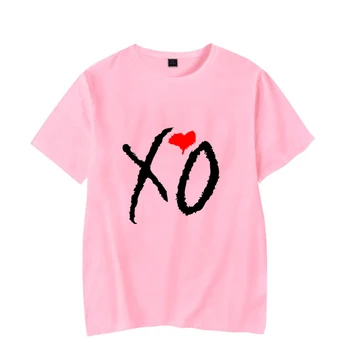 Kawaii The Weeknd XO Marškinėliai Moterims Juokingas Vasaros Viršūnes Moterų Grafinis T Marškinėliai Tees Harajuku Derliaus Unisex marškinėliai Lašas Laivybos