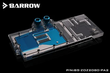 BARROW Vandens Bloko naudoti ZOTAC RTX 2080/2070 8GD6 AMP / PGF Ekstremalių OC12 /OC8 / Support Originalus Backplate 5V 3PIN Antraštė RGB