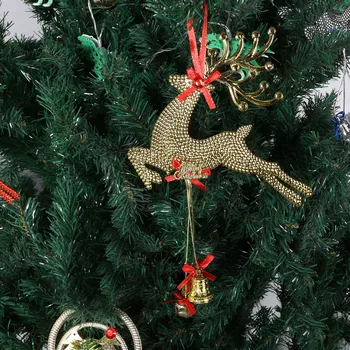 1PC Kalėdų Papuošalas Kabo Pakabukas Kalėdų Medžio Bell Kalėdų Dekoracijos, Sienų Durų Apdailos Namų Šaliai Naujųjų Metų Navidad