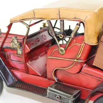 32.5x13x17cm Retro Alavo Mini Diecast Automobilio Modelį Klasikinis Karšto Whells Modelio Automobilių Kūrybos Apdailos Diecasts Vaikams, žaislai