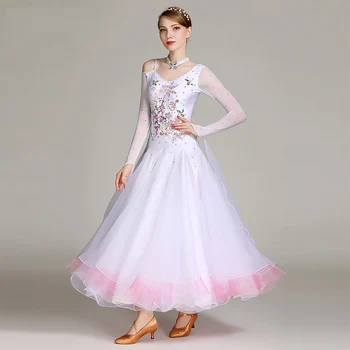 Šiuolaikinių šokių suknelė rodyti suknelė paradinėmis šokių suknelė DQL103