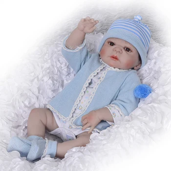 Baby doll atgimę žaislai super realus berniukas naujagimis visiškai silikono kūdikių lėlės, žaislai, dovanos 23