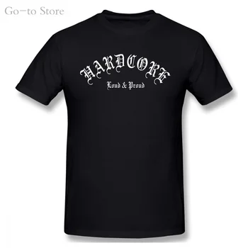 T-shirt HARDCORE Loud & Proud - HXC Madball Agnostikas Priekiniai biologinio pavojaus Kyšis Dovana, Print T-shirt Hip-Hop Marškinėliai NAUJĄ ATVYKIMO