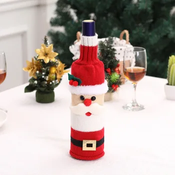 Kalėdos GiftsWine Butelis Nustatyti Kalėdų Adornmentfor Namuose 2020 Navidad Noel Cristmas Papuošalai Kalėdų Dovanos Naujųjų Metų 2021