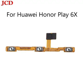 JCD Naujas Tūris & įjungimo/išjungimo Mygtuką perjungti flex kabelis Huawei Honor Žaisti 6X Garsumo Mygtukas Maitinimo Jungiklis On Off Mygtukas Juostelės