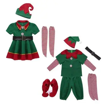Vaikai Berniukai Žiemos Kalėdų Sleepwear Drabužiai Vaikams Kalėdų Iš Tėvų-vaikų, Vaikų Senelis Kūdikiui Nustatyti Drabužių Nustatyti Vaikų G M0R8