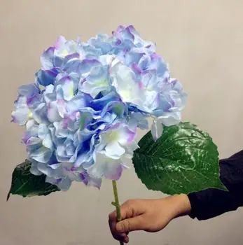 10vnt Dirbtinis Hydrangea Gėlių 80 cm/31.5