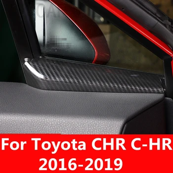 Toyota CHR C-HR 2016-2019 durų Automobilio langą mažas-ramstis rėmo dangtis blizgančiais atsparus įbrėžimams, interjero specialus pleistras