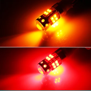 Didelės Galios T10 W5W 912 LED Lemputės XB-D 920 921 12V Atsarginės Atvirkštinio Žibintai, Posūkio Žibintai, Stabdžių Žibintai 6000K Balta Geltona Raudona