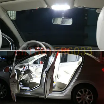 LED Vidaus reikalų Automobilių Žibintai, mini kupė 2012+ kambarį dome žemėlapio skaitymas koja duris lempos klaidų 13pc