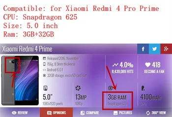 Už Xiaomi Redmi 4 Pro Prime Power On Off garso stiprinimo Klavišą Žemyn Mygtuką Perjungti Flex Kabelis, Pakeitimas, Remontas, Atsarginės Dalys Išbandyti QC