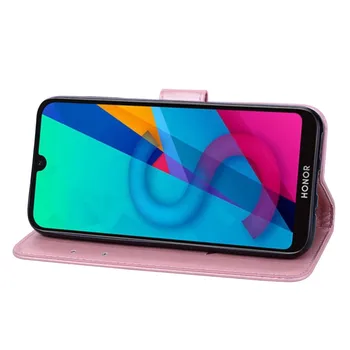 3D Rose Piniginės Flip Case for Huawei Honor 6 7 Lite 7i Žaisti 4 