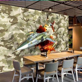 Wellyu 3D trimatis orlaivių karščiausios sienelės į juostą restoranas sienos užsakymą didelių sienų tapetai