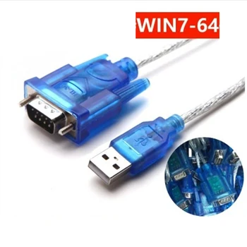 USB į RS232 Nuoseklusis Prievadas 9 Pin DB9 Kabelis Serial COM Port Adapteris Konverteris Lašas Laivybos didmeninės