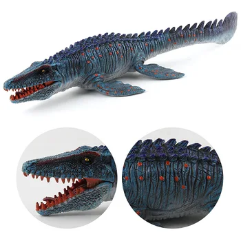 33CM NAUJAS juros periodo sea Life Gyvūnų dinozaurų Mosasaurus Tylosaurus PVC Lėlės Švietimo Kolekcijos Modelis Vaikams dovanų