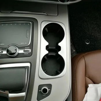 Automobilių stiliaus Automobilio Interjero Aksesuarų Chrome priekiniai + galiniai Taurės Padengti automobilių padengti Audi Q7 2016