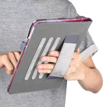 Plonas Magnetinio PU Odos Atveju iPad 10.2 2019 Tablet Stand Dangtelis, skirtas 