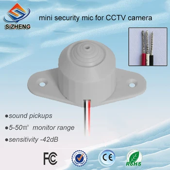 SIZHENG COTT-QD35 HD mini vaizdo stebėjimo garso monitorių VAIZDO mikrofonas aukštos jautrus apsaugos sprendimai