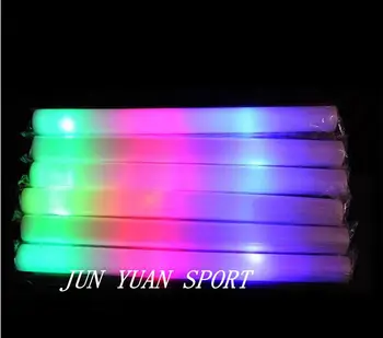 30pcs Šviesos Iki Kelių Spalvų LED Putų Stick Lazdos Ralio Rave Nudžiuginti Lazdas Šalies Mirksi Glow Stick Šviesos Lazdelės,Nemokamas pristatymas