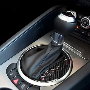 RHD Nekilnojamojo Anglies pluošto Pavarų perjungimo skydelis Auto interjeras Automobilių reikmenys Audi TT 8N 8J MK123 TTRS