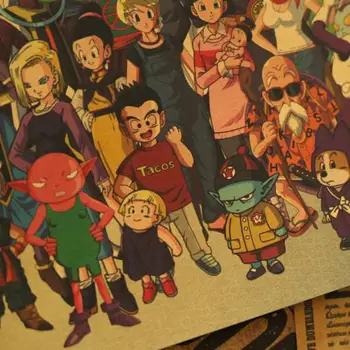 Anime kolekcija Simbolių Kraftpopieris Plakatas Siena Lipdukas Namų Puošybai