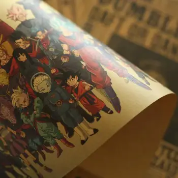 Anime kolekcija Simbolių Kraftpopieris Plakatas Siena Lipdukas Namų Puošybai