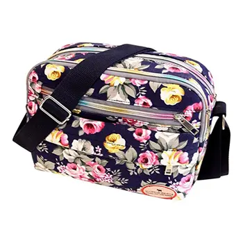 Moterų Rankinės Spausdinimo Drobės Krepšys Peties Shopper Bag Ponios Vasaros Kosmetikos Krepšys Crossbody Krepšys