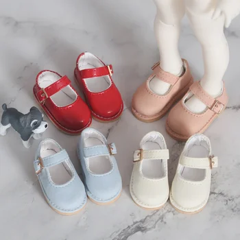 BJD-6 taškai kūdikių bateliai odiniai batai 1/6 Yosd kūdikių kortelės mėsos lėlės batai lėlės priedai