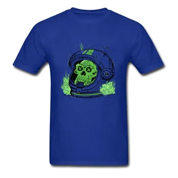 Vėl Atgijo Mados Roko Ikona Normalus T Shirts Astroworld Apvalios Apykaklės Vyrų Tees Kaukolė Astronautas T-Shirt Retro Padėkos Dieną