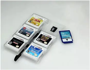 28-in-1 Žaidimo Kortelės Atveju Turėtojas Nintend 3DS XL / 3DS / DS Lite Kasetės Dėžutės