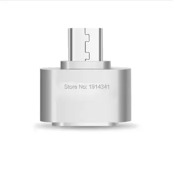 SZAICHGSI Mini Micro USB OTG Adapterio 2.0 Konverteris, skirtas 