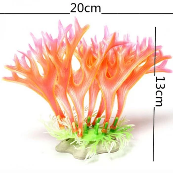 2019 Karšto Dirbtinis Mažas Ragų, Koralų Modeliavimas Vandens Augalų Kraštovaizdžio Akvariumo Apdaila