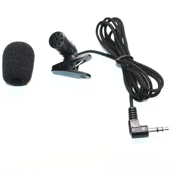 Apykaklės Mikrofonai Telefono Mikrofonas (3,5 mm Lizdas laisvų Rankų Atvartas Mini Laidines MIC
